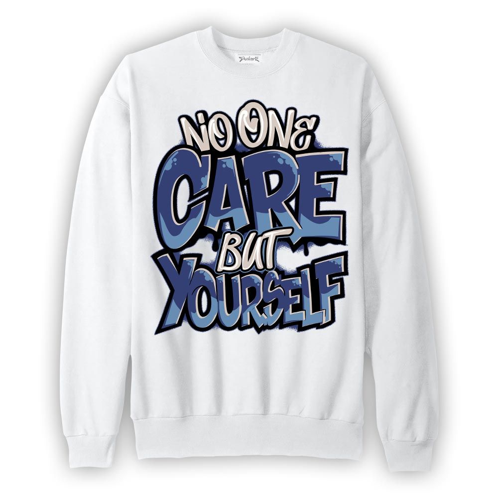 Sweatshirt To match High OG First In Flight 1s Sweatshirt - Cares Yourself Graphic Graphic