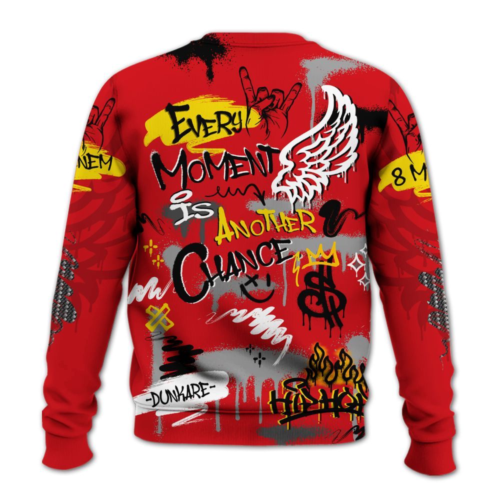 Sweatshirt To Match Ferrari 14s - 8Mile Movie Graffiti All Over Print