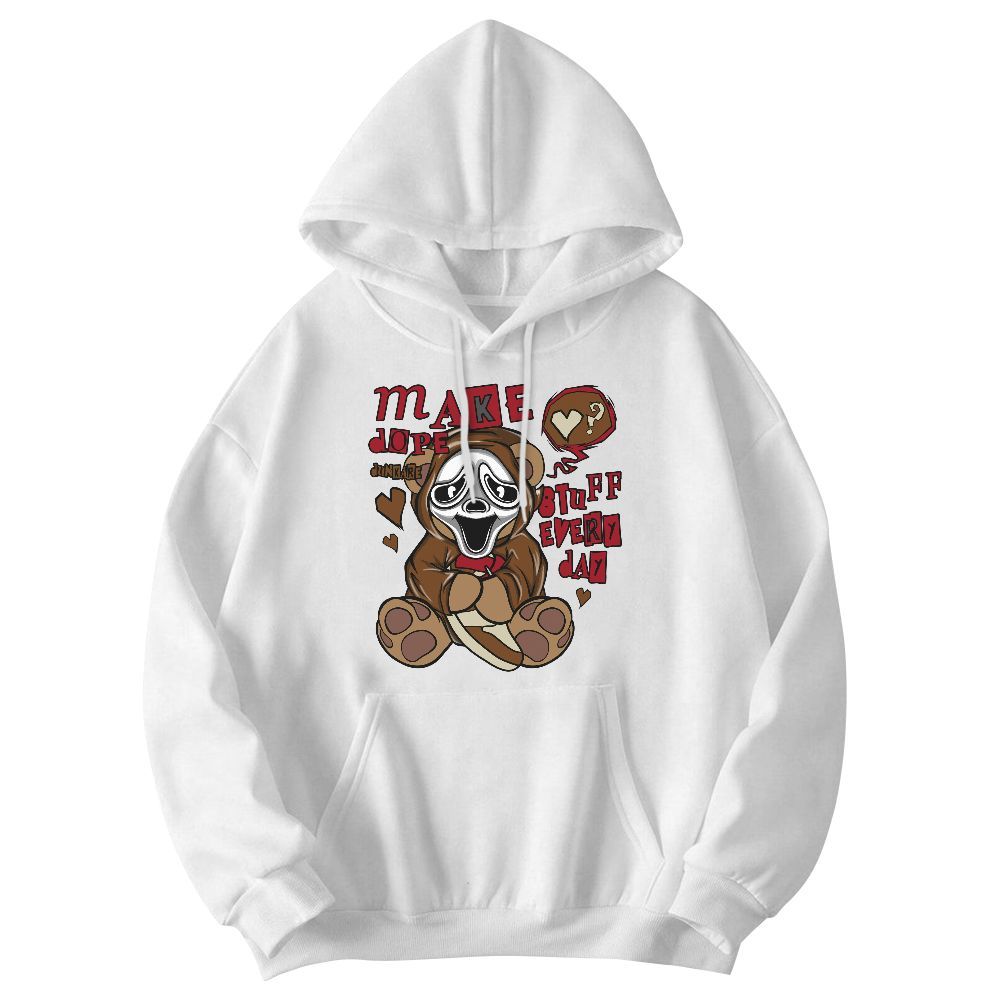 Sweatshirt To Match Archaeo Brown 5s - Make Dopes Bear Graphic