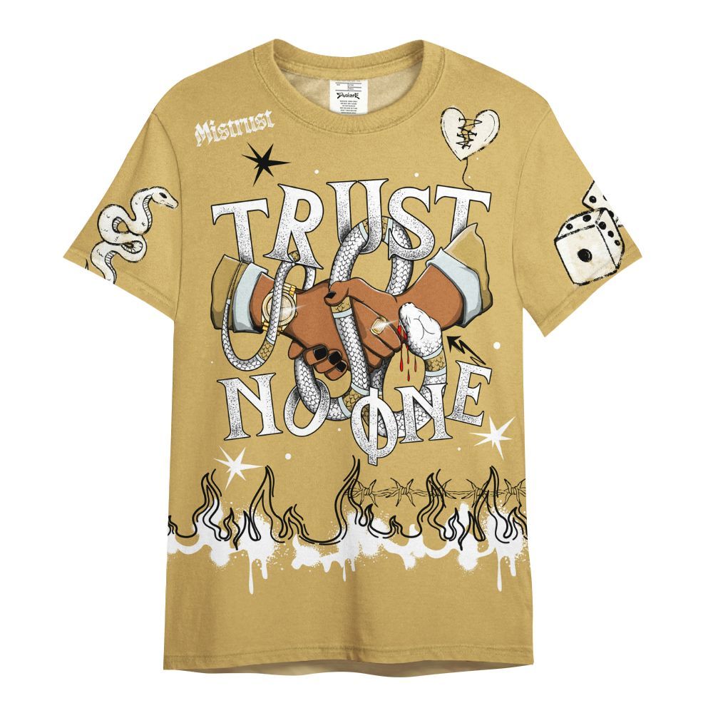 Shirt To Match Craft Paris 6s - Trust No One Snake-Bite Doodle Crayon All Over Print