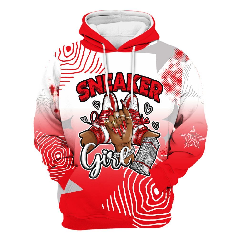 Hoodie To Match Air Max 1 Low Poly - Sneakerz Girlz Unique Starz All Over Print