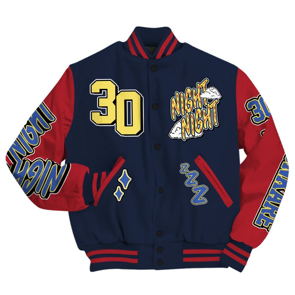 Varsity Jacket To Match Dunk Low COJP What The 2024 - Seeya Skeleton All Over Print