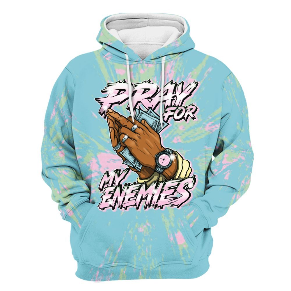 Hoodie To Match SB Dunk Low Visty - Prayed For Enemies Graphic Luxury All Over Print