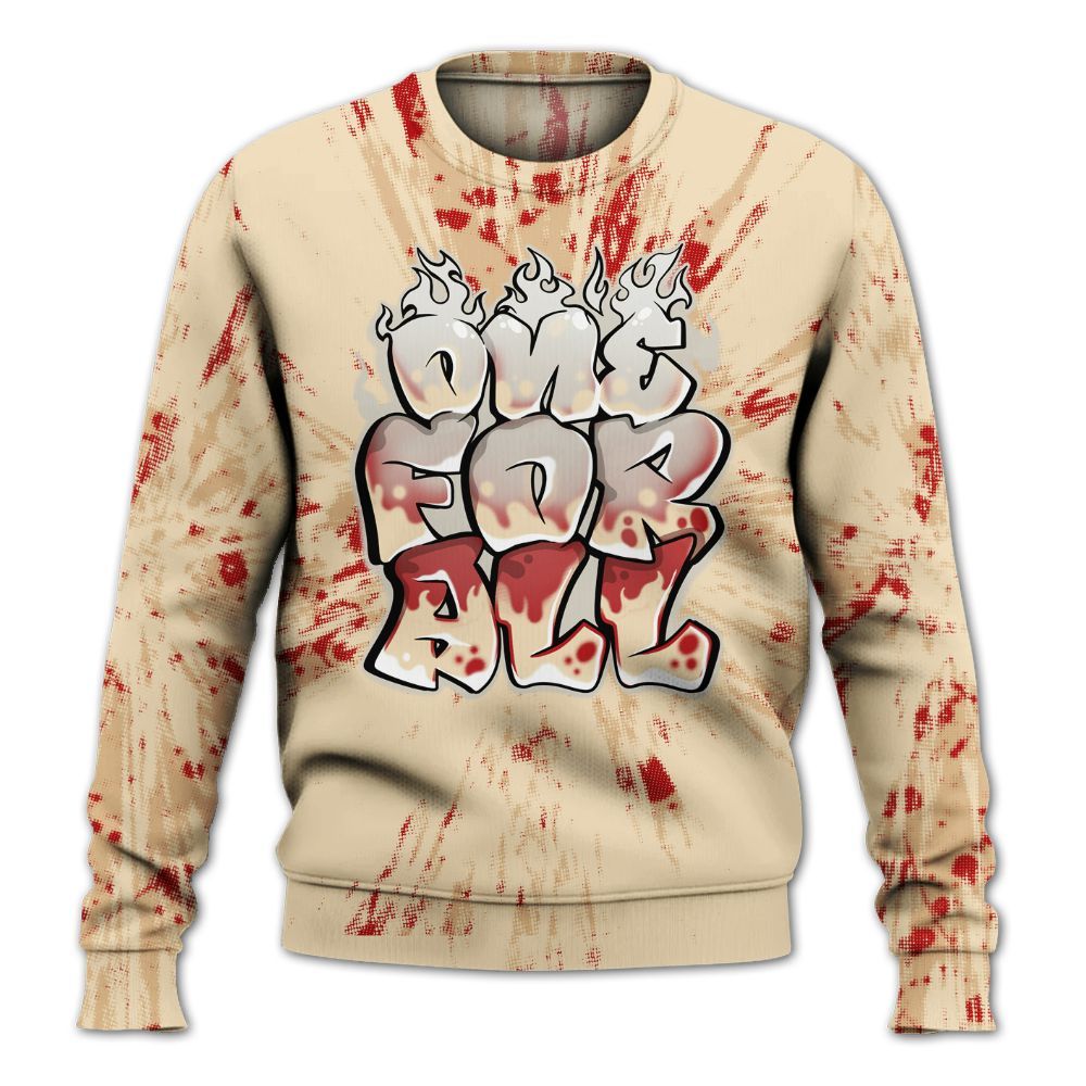 Sweatshirt To Match Dunk Low Strawberry Waffle - Ones For All Graphic Luxury All Over Print