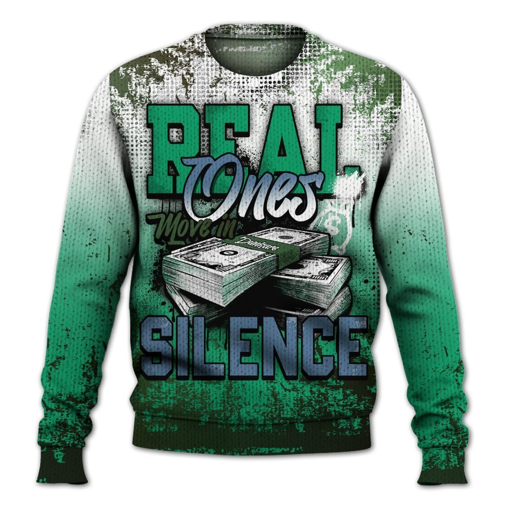 Sweater To Match Foamposite Pro Pine Green 2025 - Move In Silence Money Street Retro Graphic