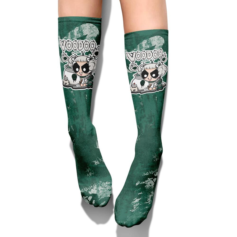 Sock To Match Oxidized Green 4s - Voodooz