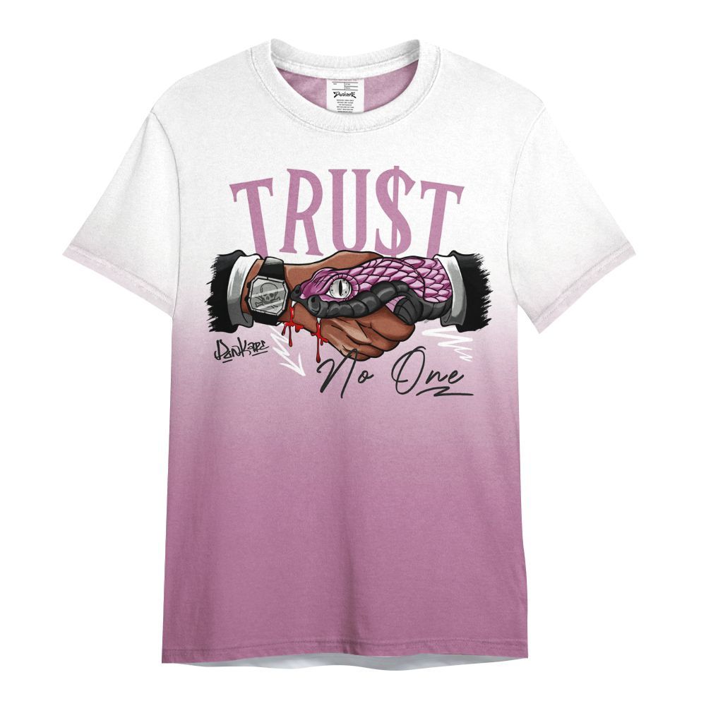 Shirt To Match Neutral Grey Black White Orchid 4s - Trust No One Drip Graphic All Over Print