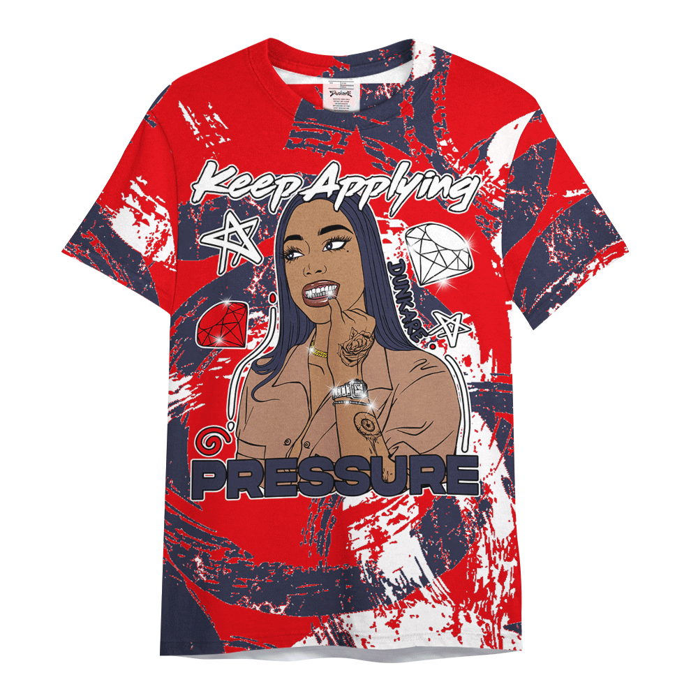 Shirt To Match Low OG Howard Bison 1s - Pressures Unique Circle Paint Splash Graphic Shirt Unisex