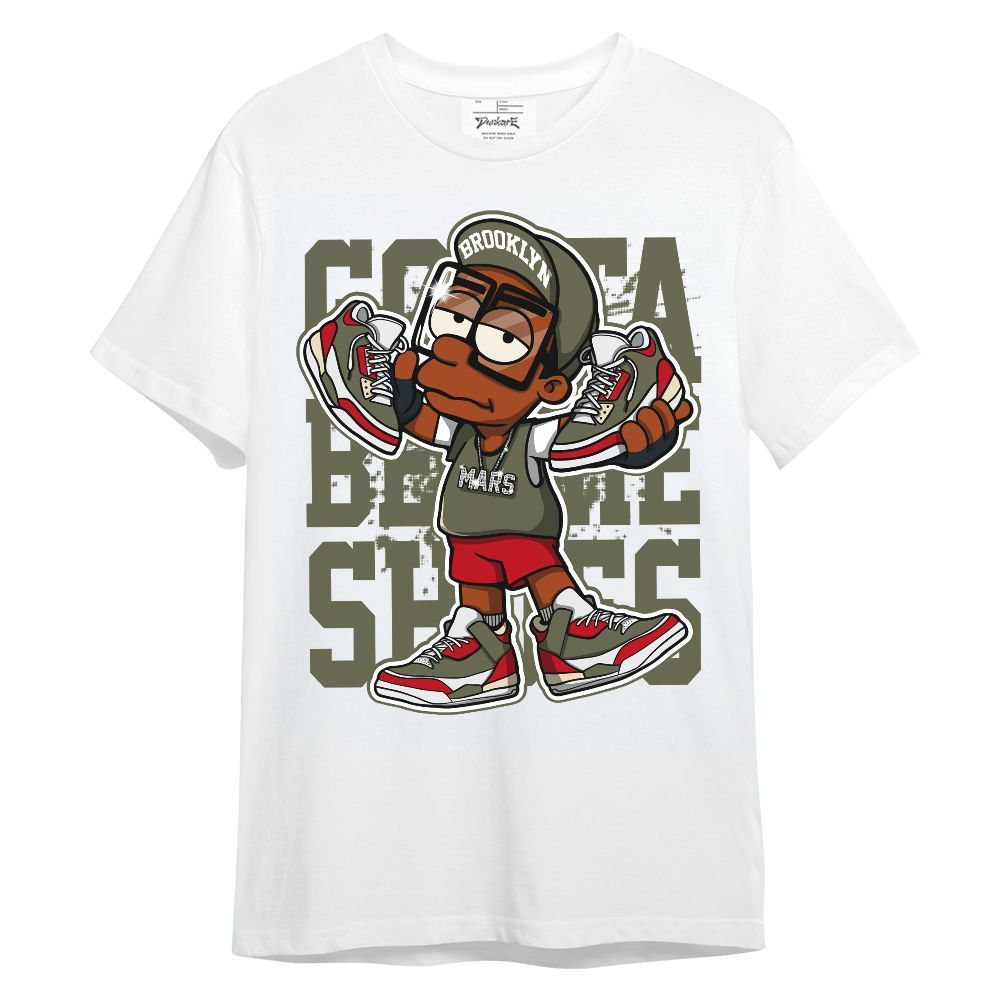 Shirt To Match Travis Scott Low OG Medium Olive 1s - Gotta Sneakers Graphic Unisex Shirt