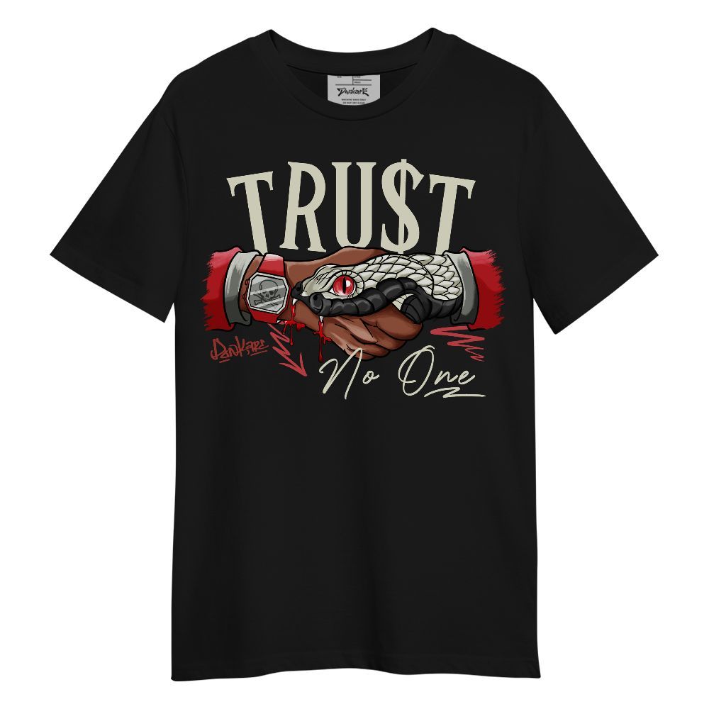 Shirt To Match Valentine's Day 2026 4s - Snake Trust No One Graphic