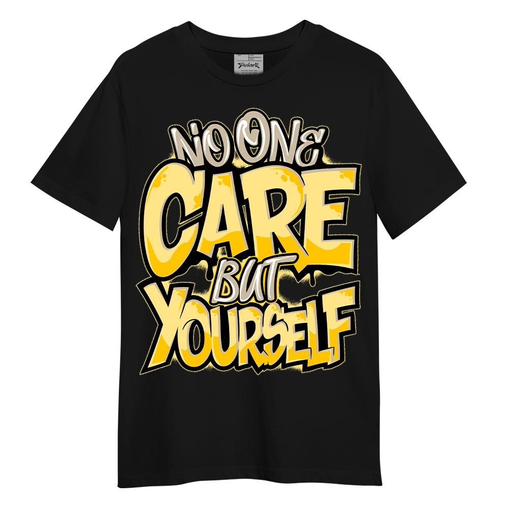 Shirt To Match Vivid Sulfur 4s - Cares Yourself Graphic Shirt Unisex
