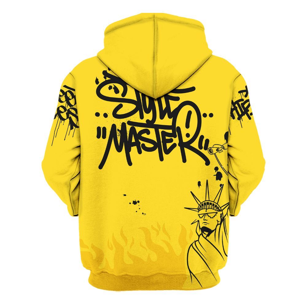 Hoodie To Match Retro Thunder 4s - Graphic Fck Around Find Out All Over Print