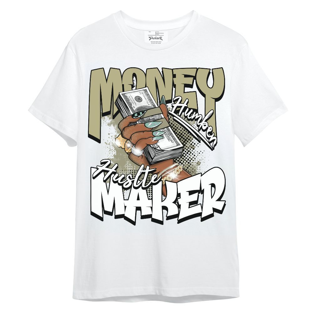 Shirt To Match Dunk Low Suede Olive Aura - Money Maker Retro Matching Unisex Shirt