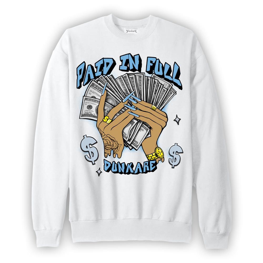 Sweatshirt To match Craft Paris 6s Sweatshirt - Paid In Full Unique Graphic