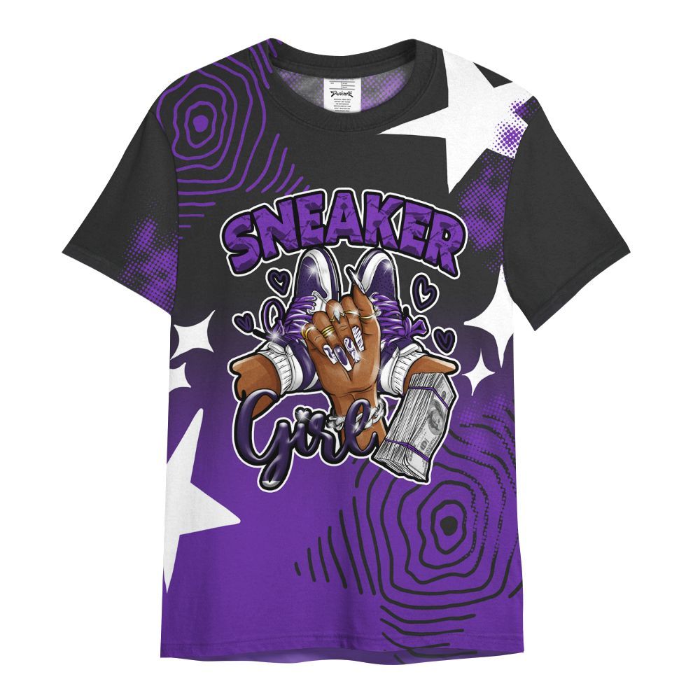 Shirt To Match Kobe 9 Elite Low Moonwalker - Sneakerz Girlz Unique Starz All Over Print