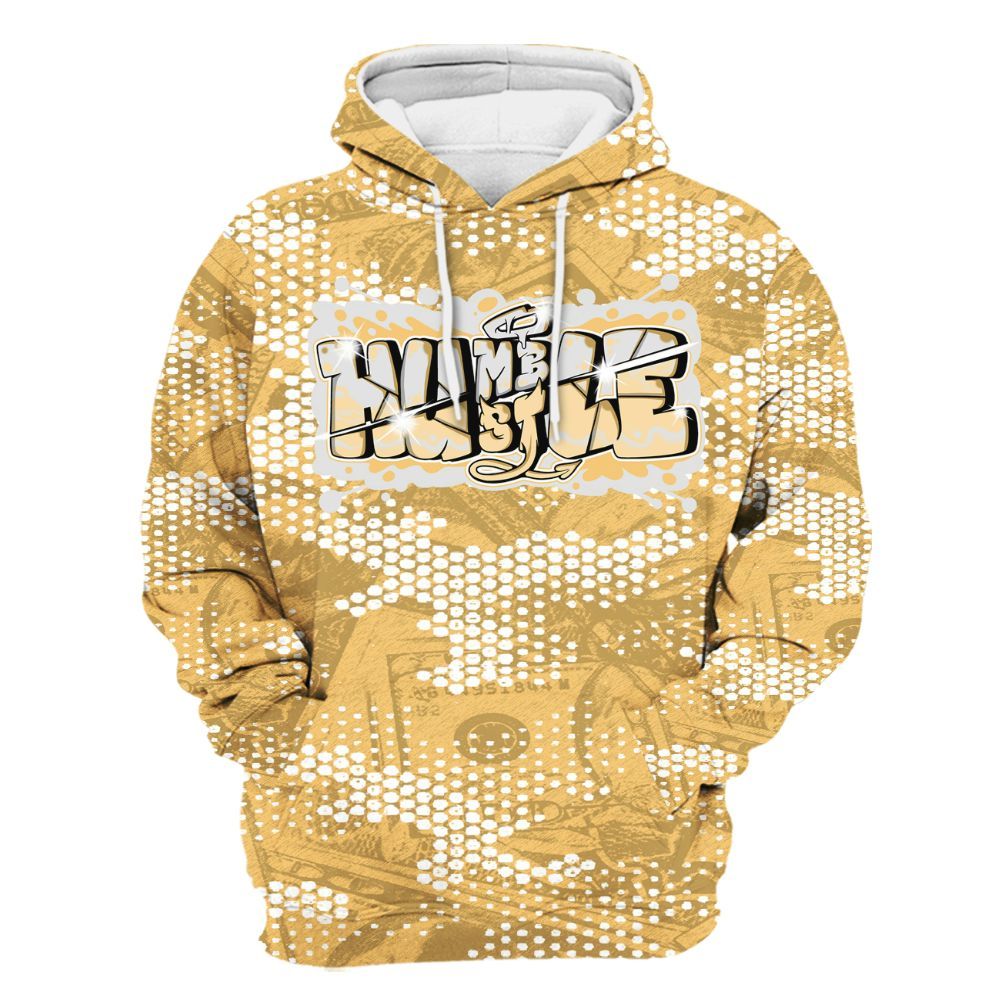Hoodie To Match Craft Paris 6s - Humbled Hustles Graphic Banknotes All Over Print