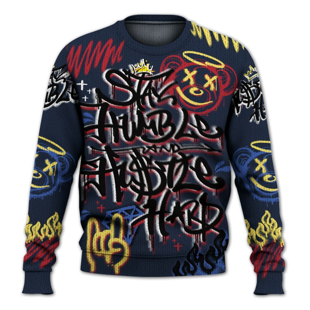 Knitted Sweater To Match Dunk Low COJP What The 2024 - Humble Drip Streetwear Graffity