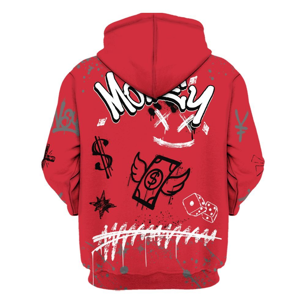 Hoodie To Match Bunny 2025 8s - Everybody Paid In Full Crayon All Over Print