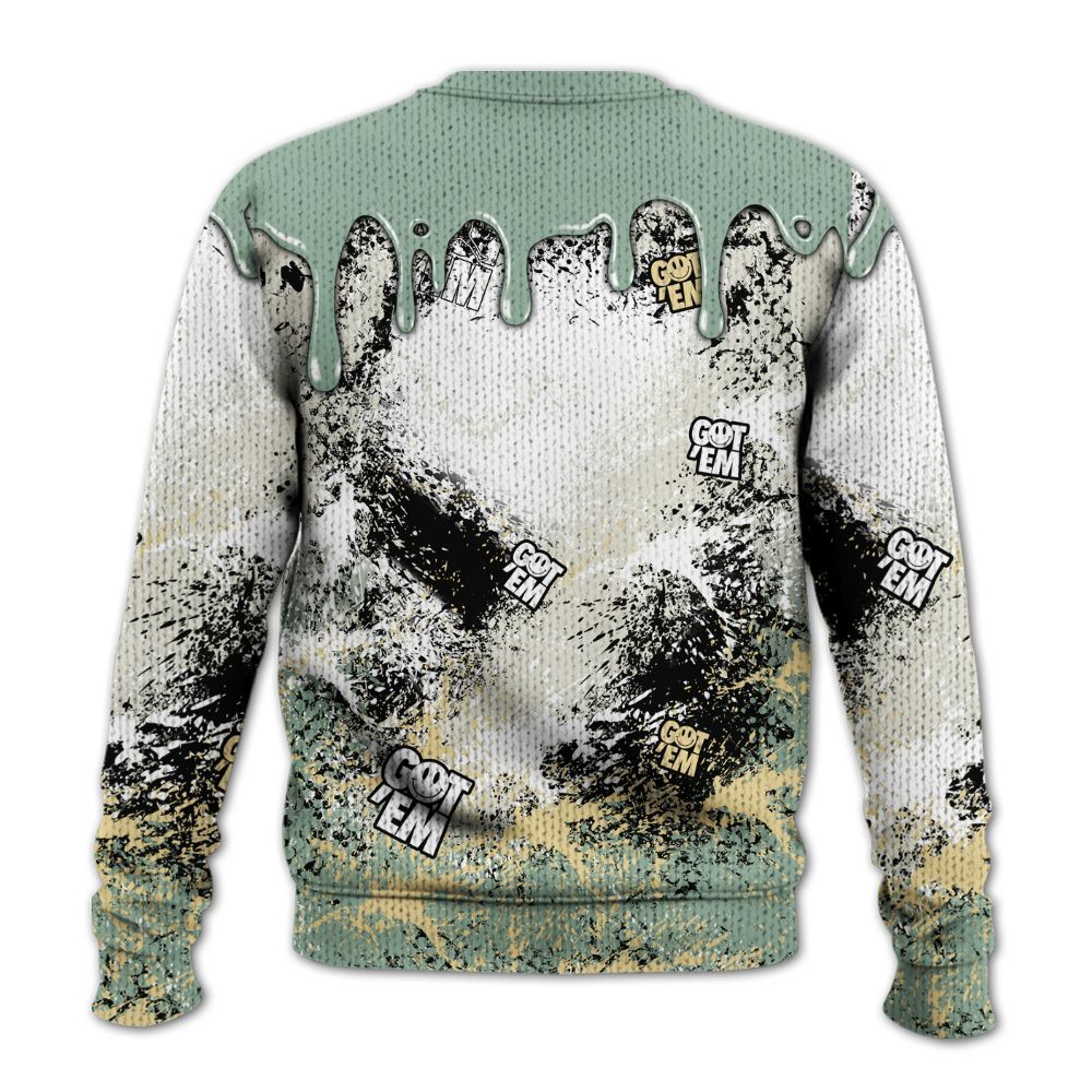 Knitted Sweater To Match Joins Year Of The Snake 5s - Dripping 23 Drip