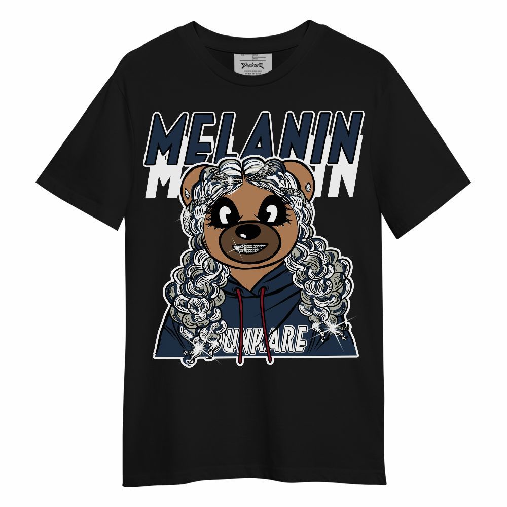 Shirt To Match Navy Blue 2024 6s - Pigments Bear Unisex Shirt