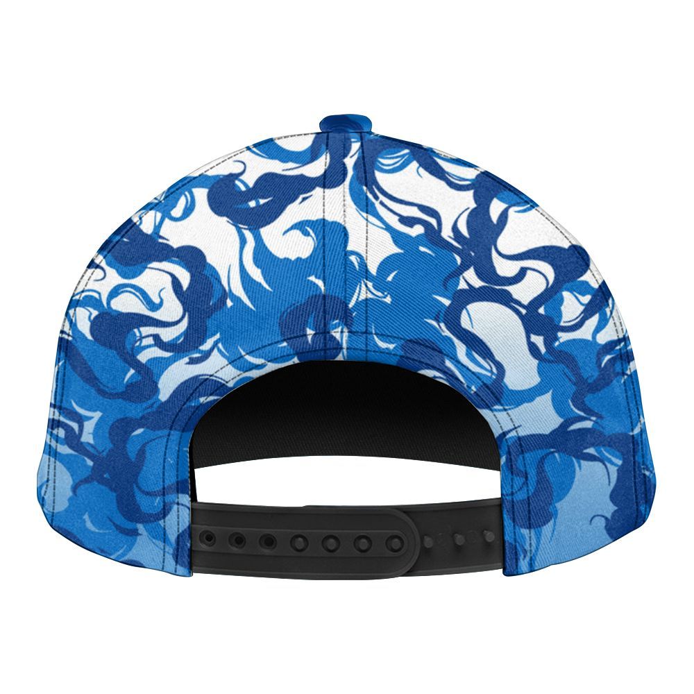 Snapback To Match Blueberry 12s - Color Smoke Graphic