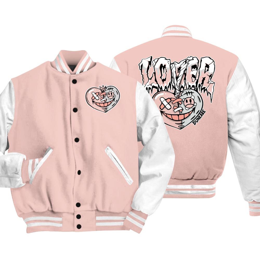 Varsity Jacket To Match Legend Pink 11s - Love Loser Varsity Jacket Unisex 0905 PAT