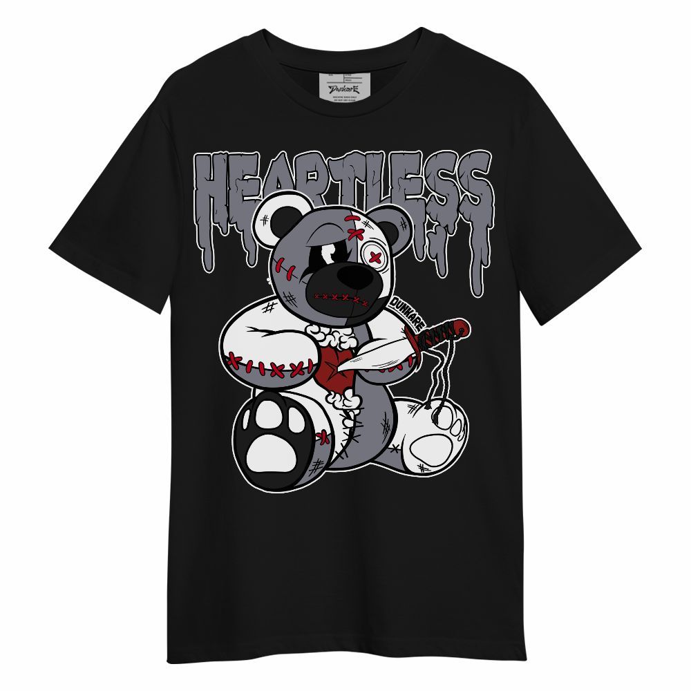 Shirt To Match Retro Black Flint 13s - Heartless Bear Unisex Shirt