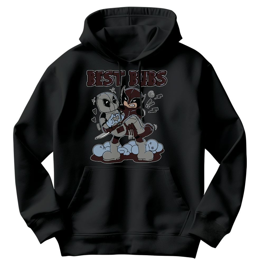 Sweatshirt To Match Burgundy 5s - Bubs Cartoon Graphic