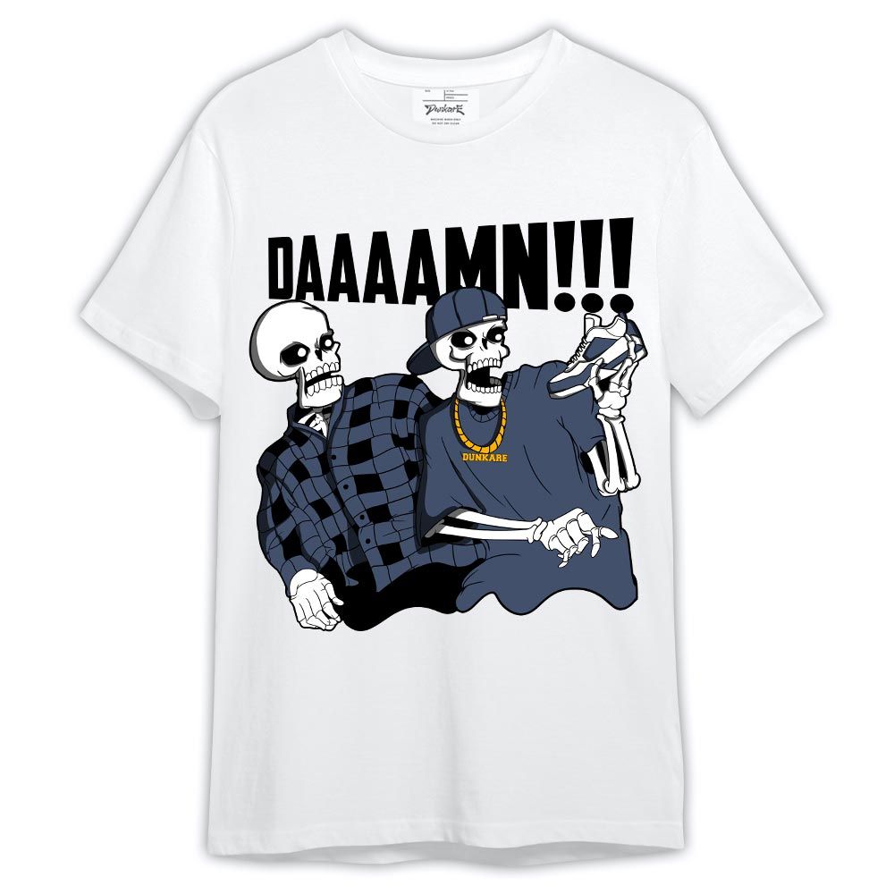 Shirt To Match Low Diffused Blue 11s - What The DAAAMN Shirt Outfit