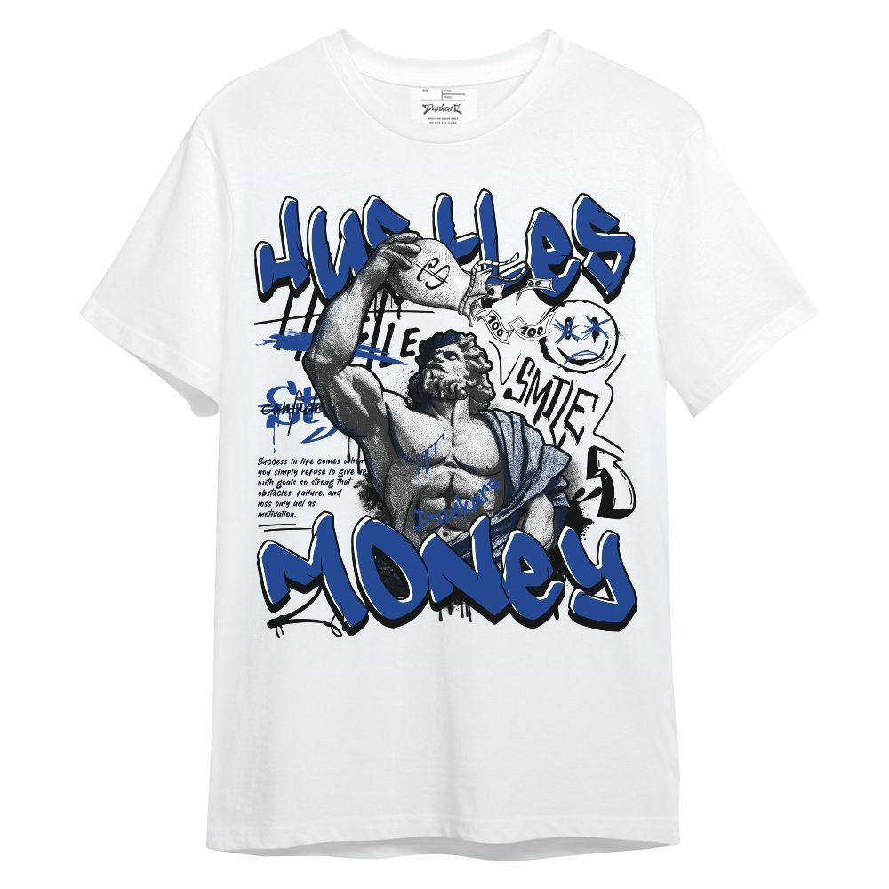 Shirt To Match Air Foamposite One Royal - Graphic Hustle Money Unisex Shirt