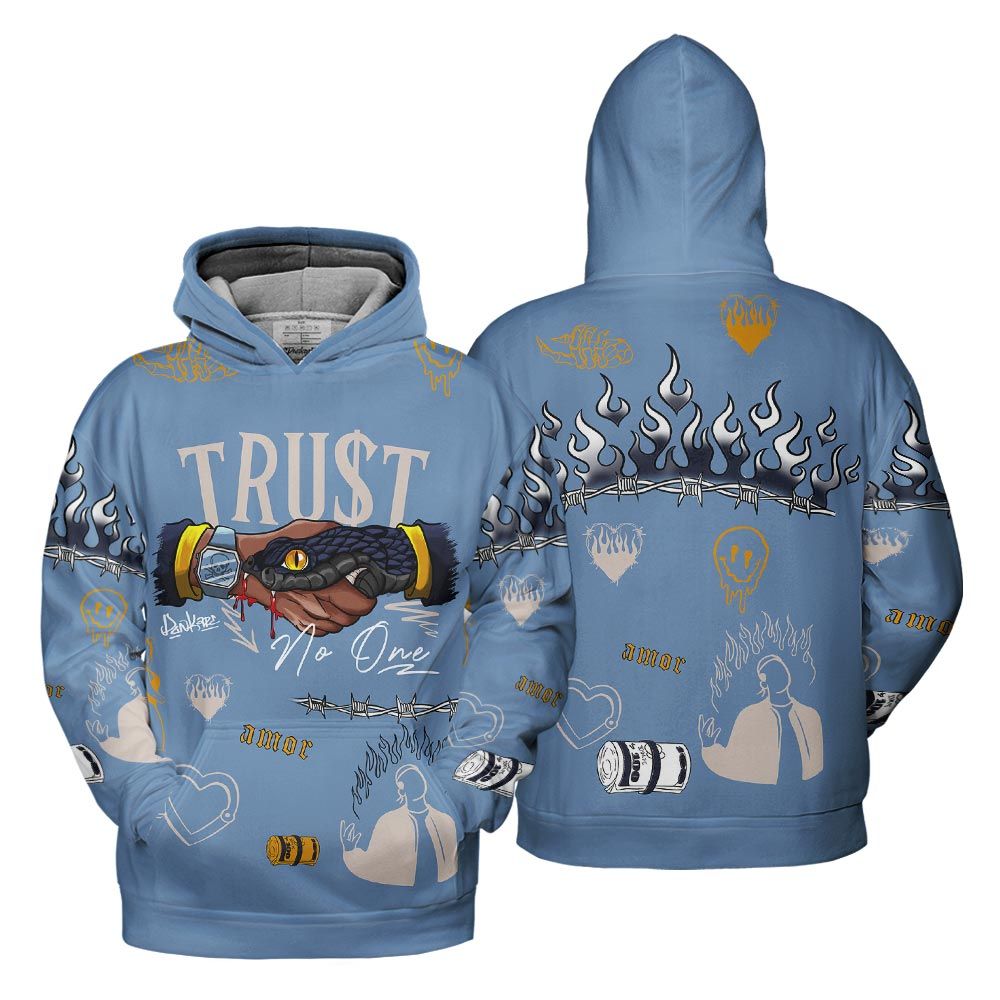 Hoodie To Match High OG First In Flight 1s Hoodie, Snake Trust No One Hoodie Outfit 903 NCT