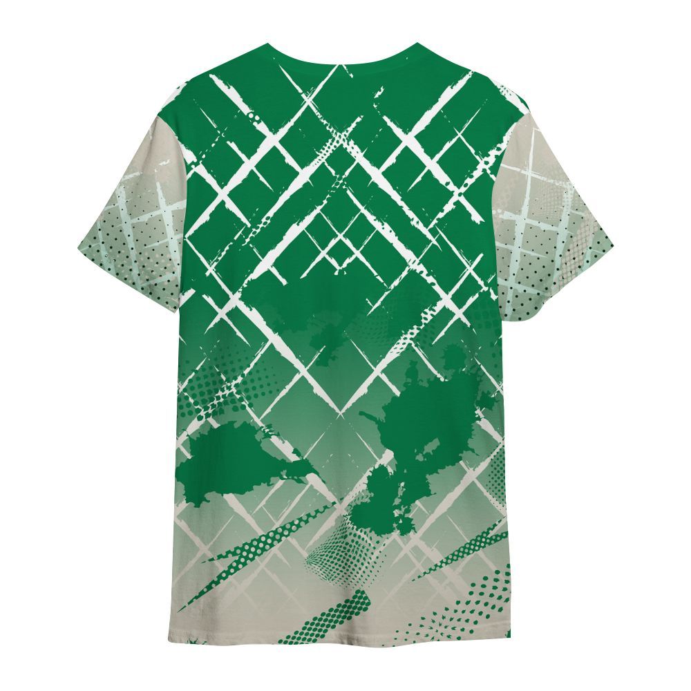 Shirt To Match Lucky Green 2s - Halftone Stand Business Dripping All Over Print