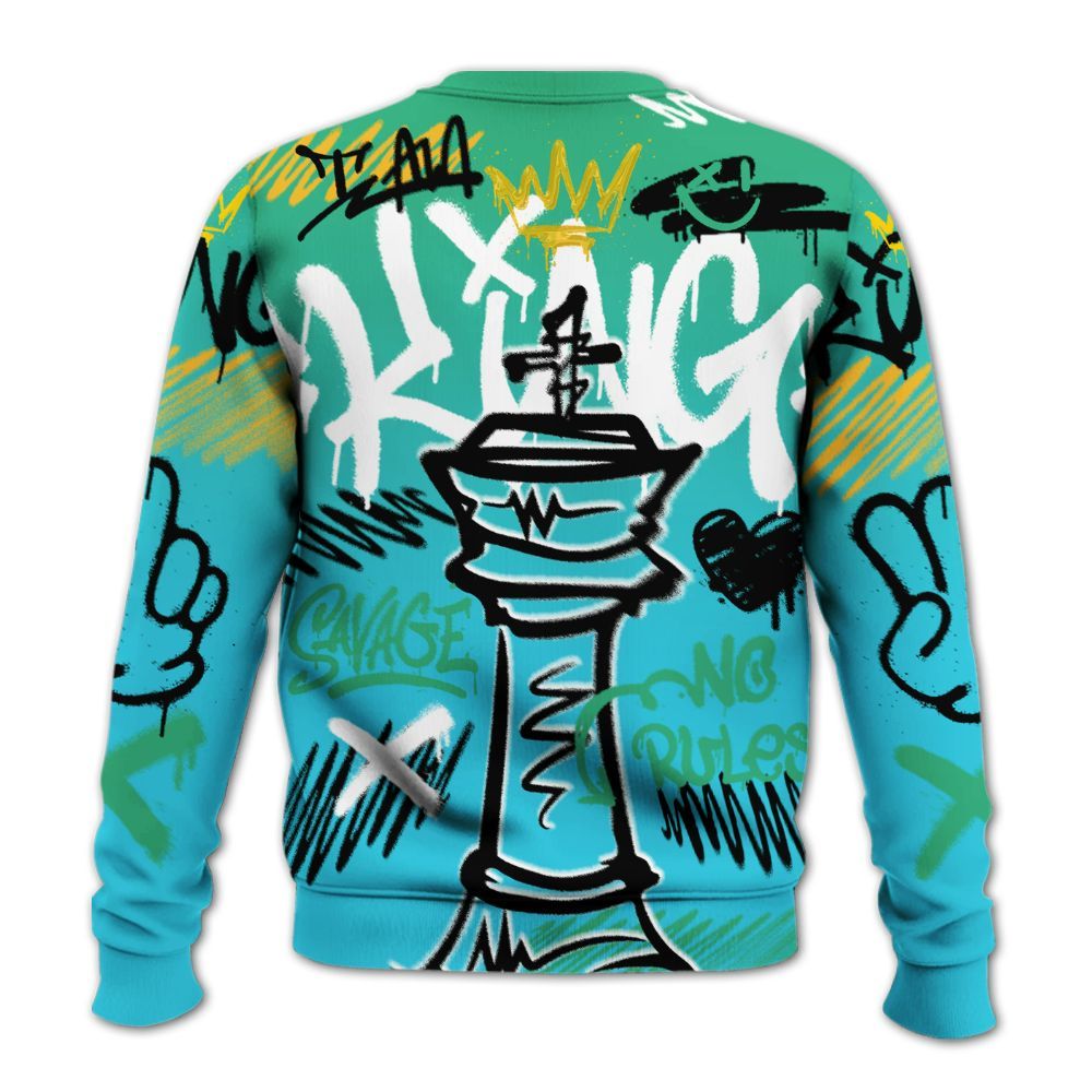 Sweatshirt To Match Dunk Chunky Dunky - Street King Chess Streetwear All Over Print