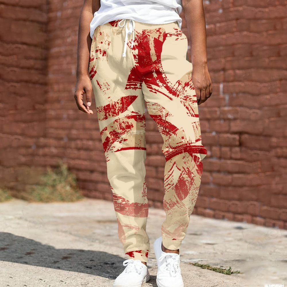 Sweatpant To Match Dunk Low Strawberry Waffle - Circle Slpash All Over Print