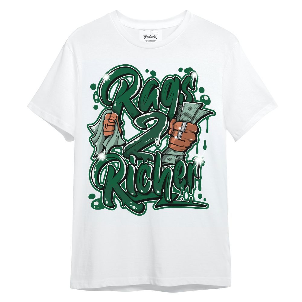 Shirt To Match High Gorge Green 1s - Rag 2 Rish Graphic Unisex Shirt