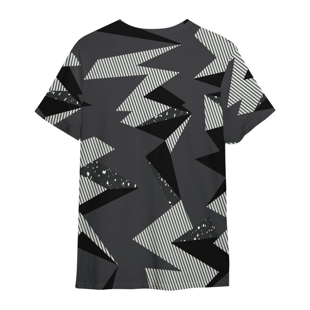 Shirt To Match Fear 4s - Geometric Camouflage Pattern All Over Print