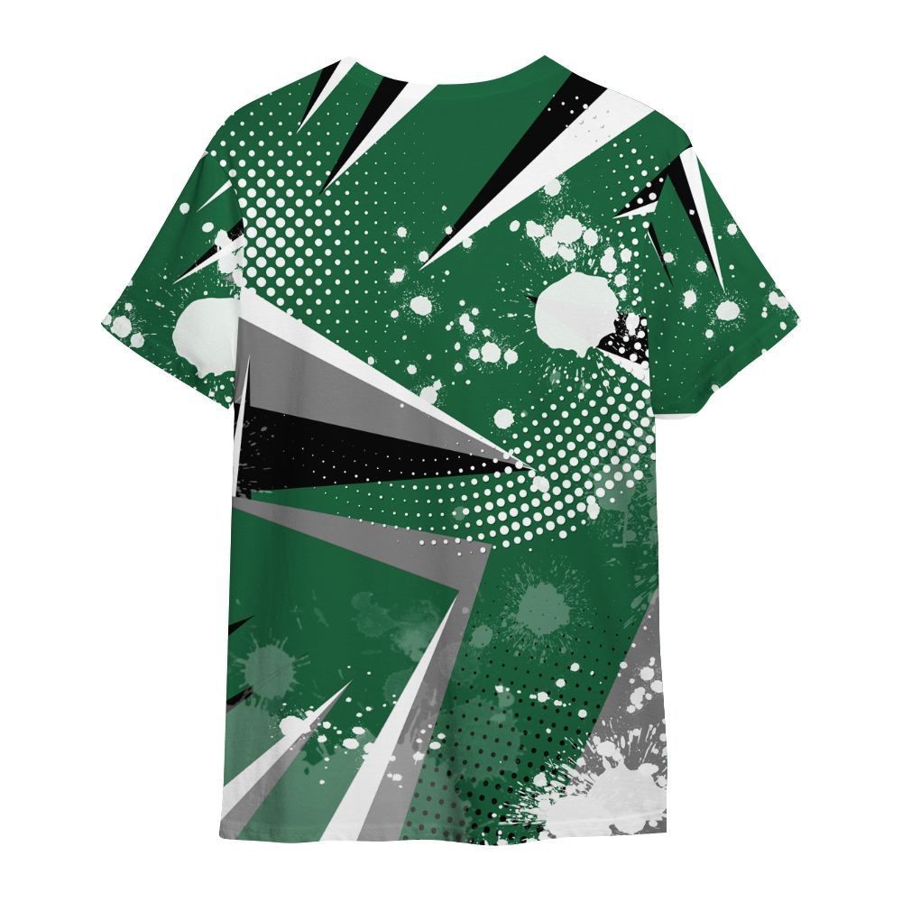 Shirt To Match High Gorge Green 1s - Poly Trust No One Dripping All Over Print