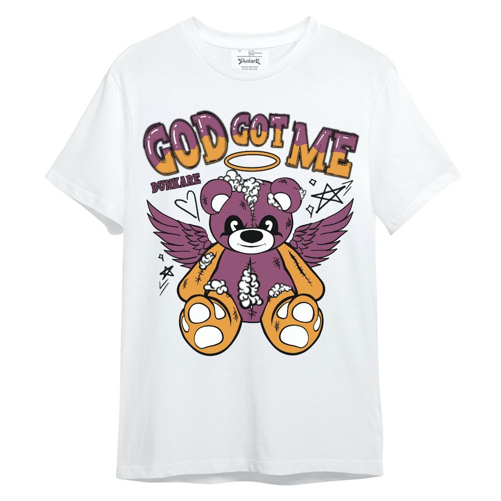 Shirt To Match High OG Brotherhood 1s - Gods Guides Me Bear Unisex Shirt
