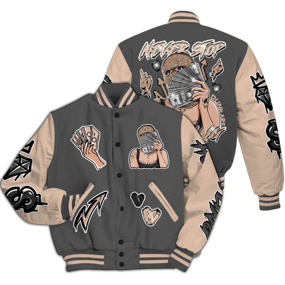 Varsity Jacket To Match Kobe 9 EM Mamba - Hustling Unique All Over Print