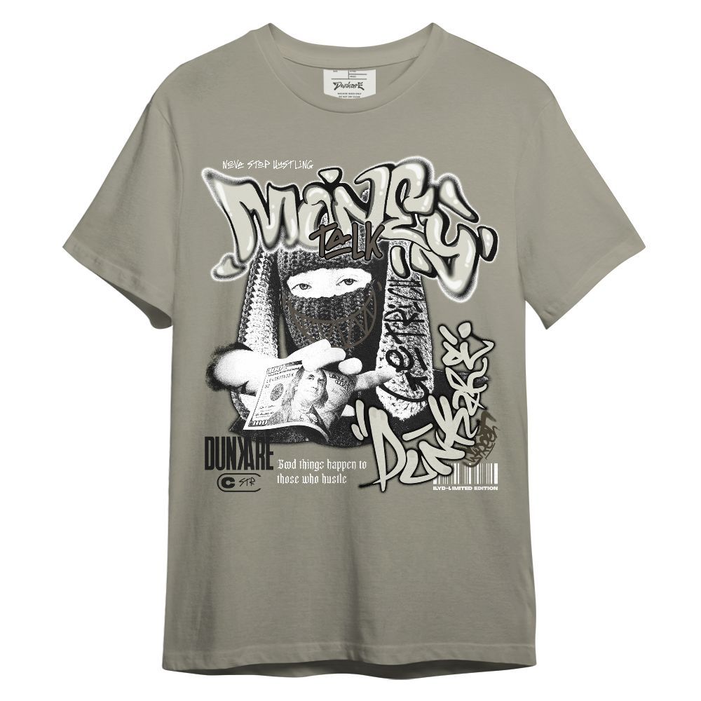 Shirt To Match Cave Stone 4s - Money Talk Rap Graphic