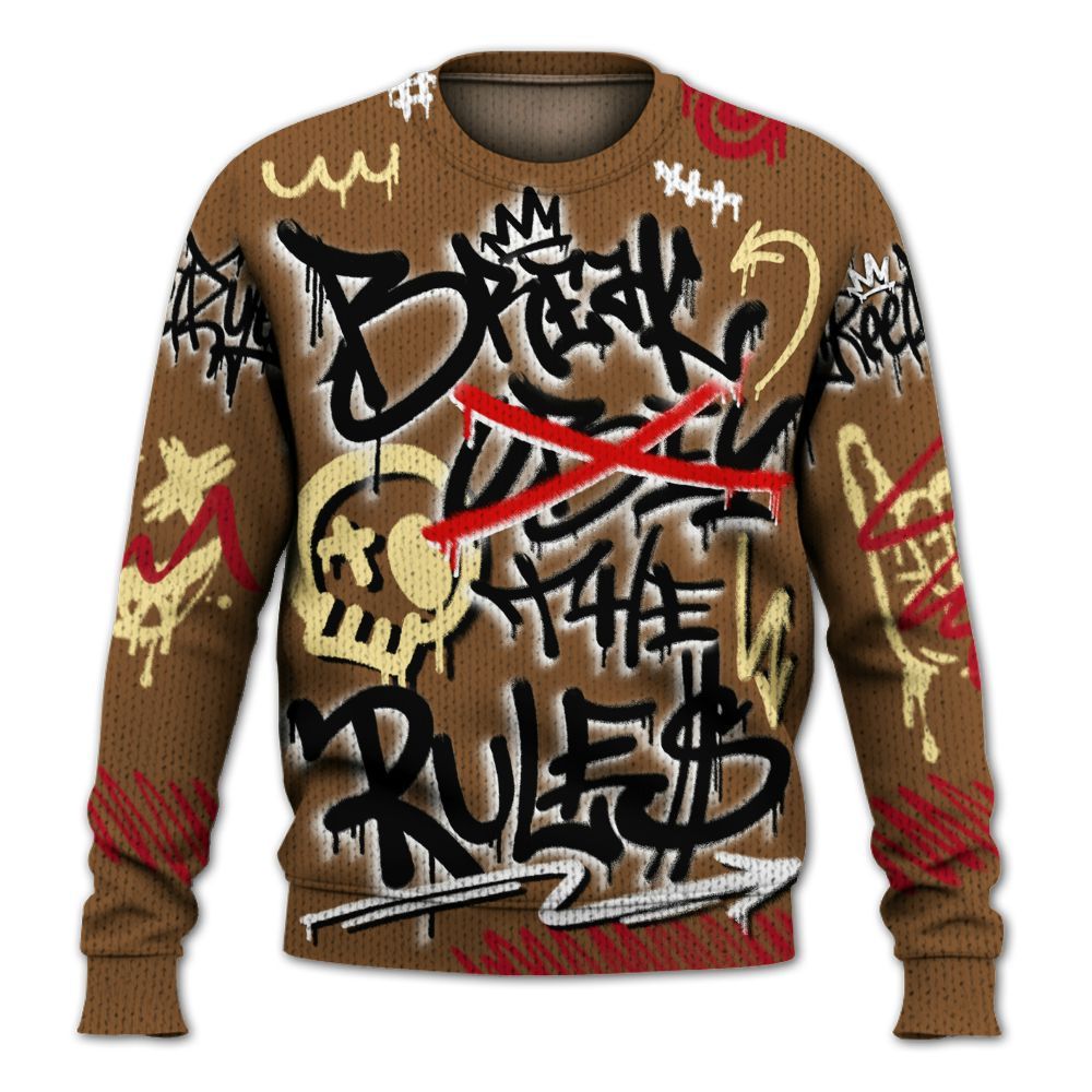 Knitted Sweater To Match Air Max 90 Escape - Break Rules Streetwear