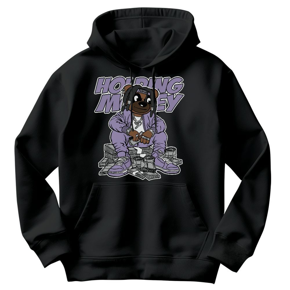 Sweatshirt To Match Low Pure Violet 11s - Possessing Moneys Bear Graphic