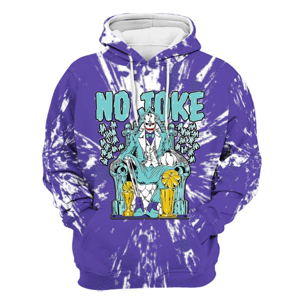 Hoodie To Match Low Hornets 1s - Ain't Joke Skeleton Luxury All Over Print