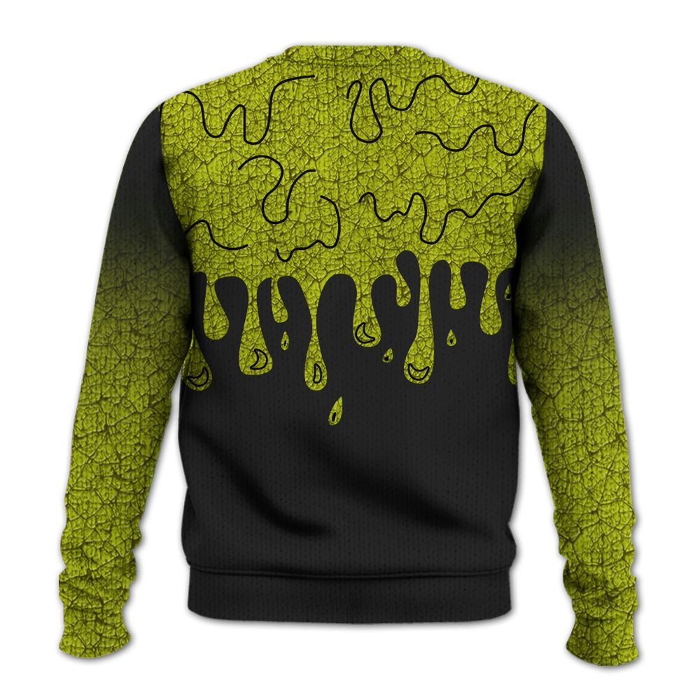 Knitted Sweater To Match Dunk Low QS Halloween Skull - Snake Trust No One Drip