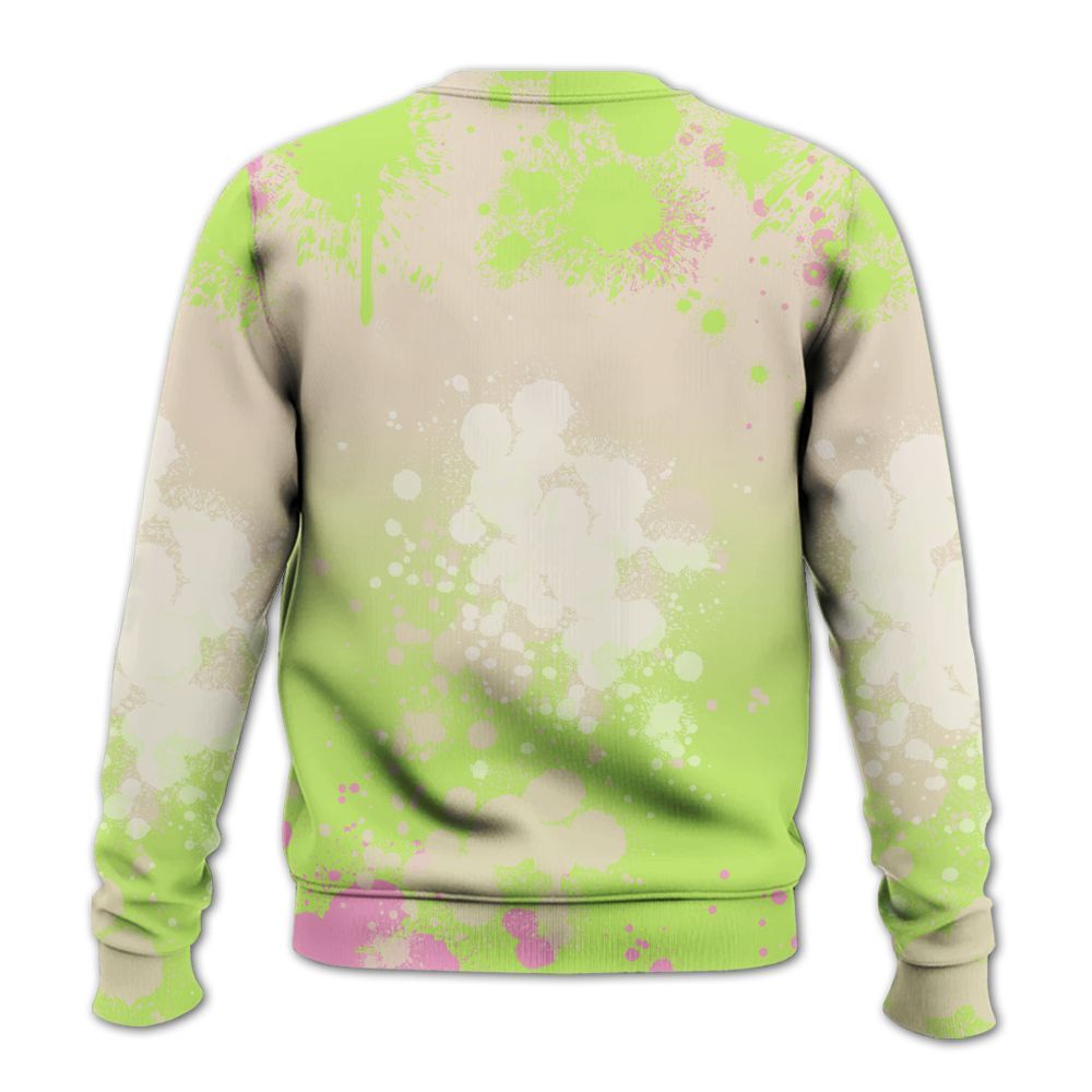 Sweatshirt To Match Jack Black Night Silver - God Blessed Ink Drip All Over Print