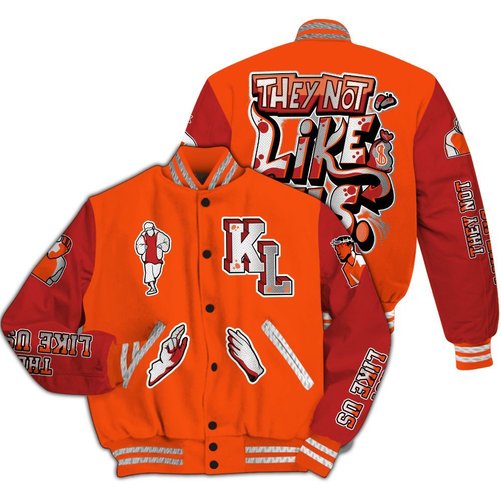 Varsity Jacket To Match Kobe 6 Protro Total Orange - Dislike Us All Over Print
