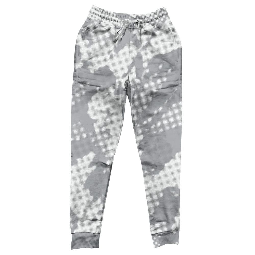Sweatpant To Match Low OG Wolf Grey 1s - Abstract Halftone Graphic All Over Print