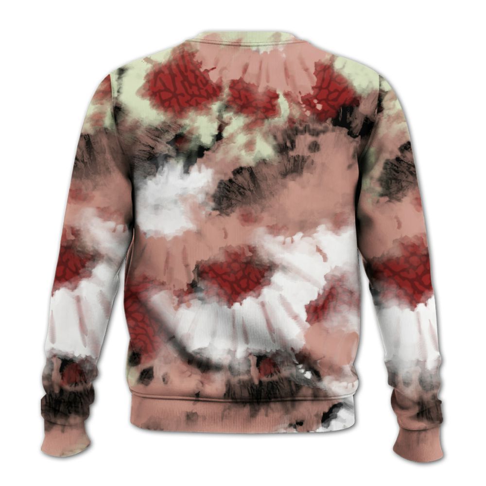 Sweatshirt To Match Valentines Day 3s - Tie Dye FK Around Find Out All Over Print