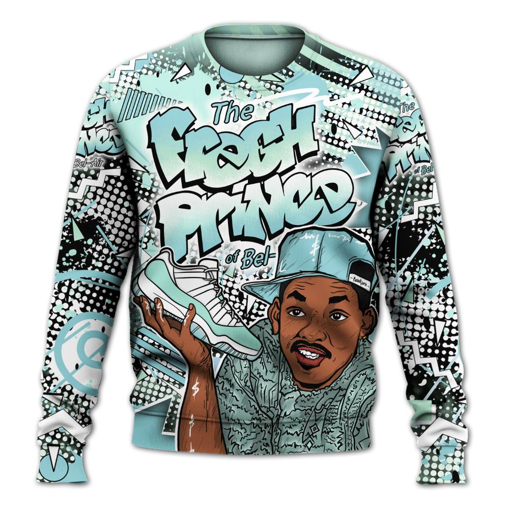 Sweatshirt To Match Retro Low Igloo 11s - Fresh Sneaker 90s All Over Print