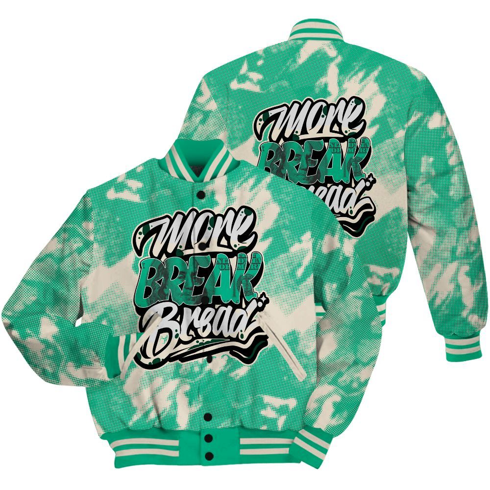 Varsity Jacket To Match Oxidized Green 4s Shirt - More Break Shirt Unisex Oufit All Over Print